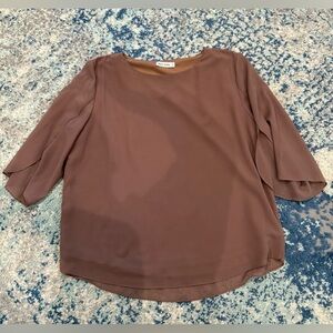 Brown Women's Top